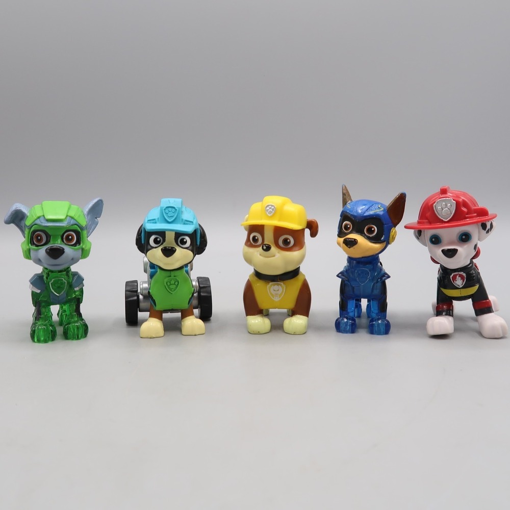 Paw Patrol Dino Rescue Rex Wheelchair Rubble‎ Rocky Chase Marshall Dog Lot